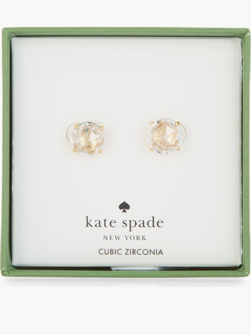 Kate Spade Gold-Tone Gumdrop Earrings NWT ✨ - Picture 4 of 7